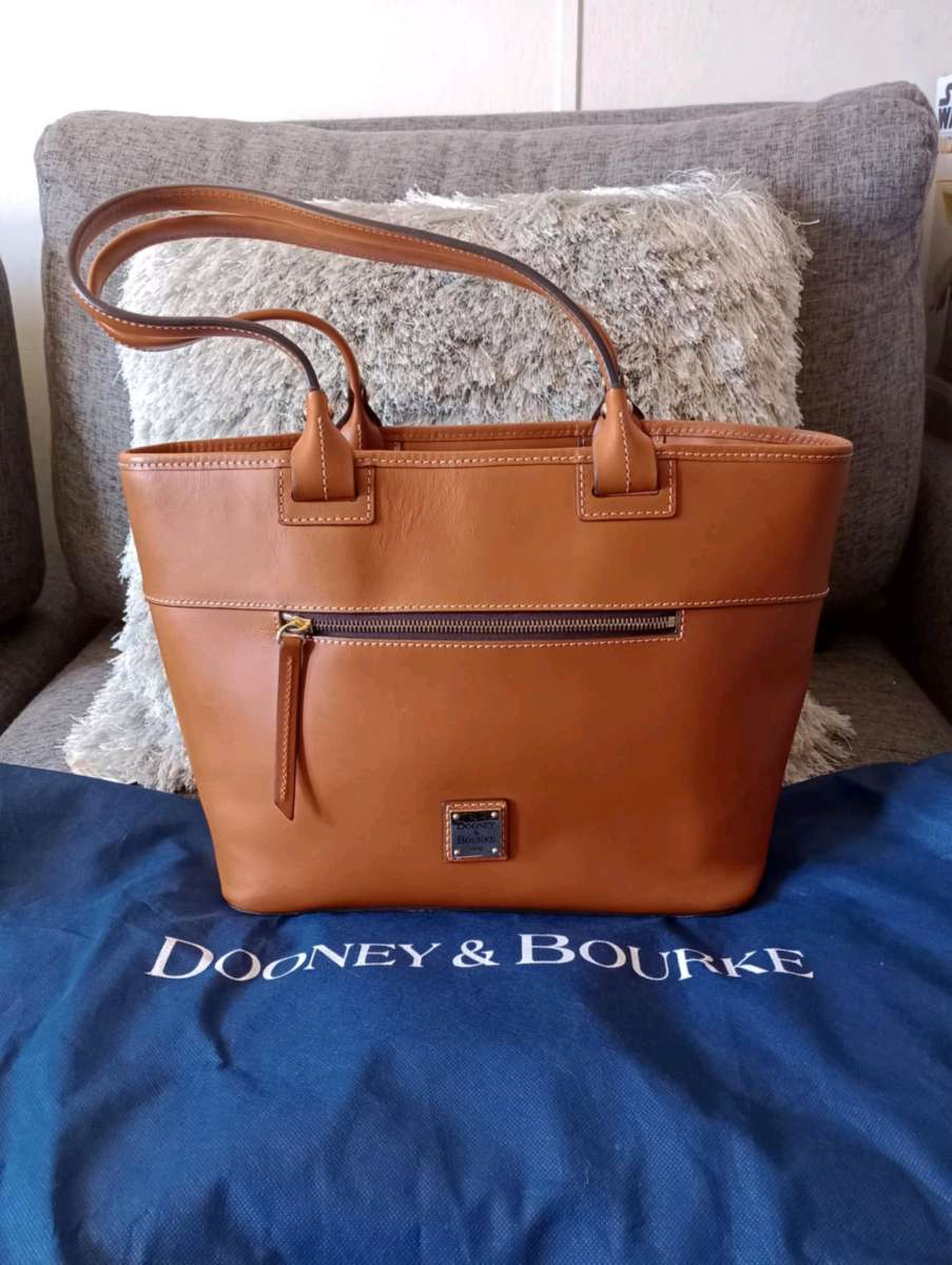 Dooney  Bourke Brown Beacon Tote Bag Shoulder Bag