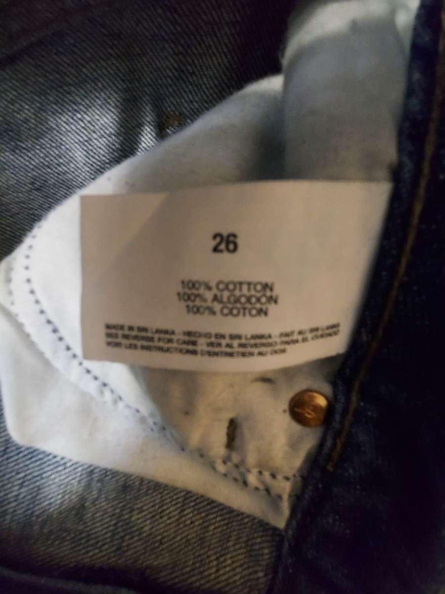 Rachel Roy Patchwork Denim Skirt Size 26