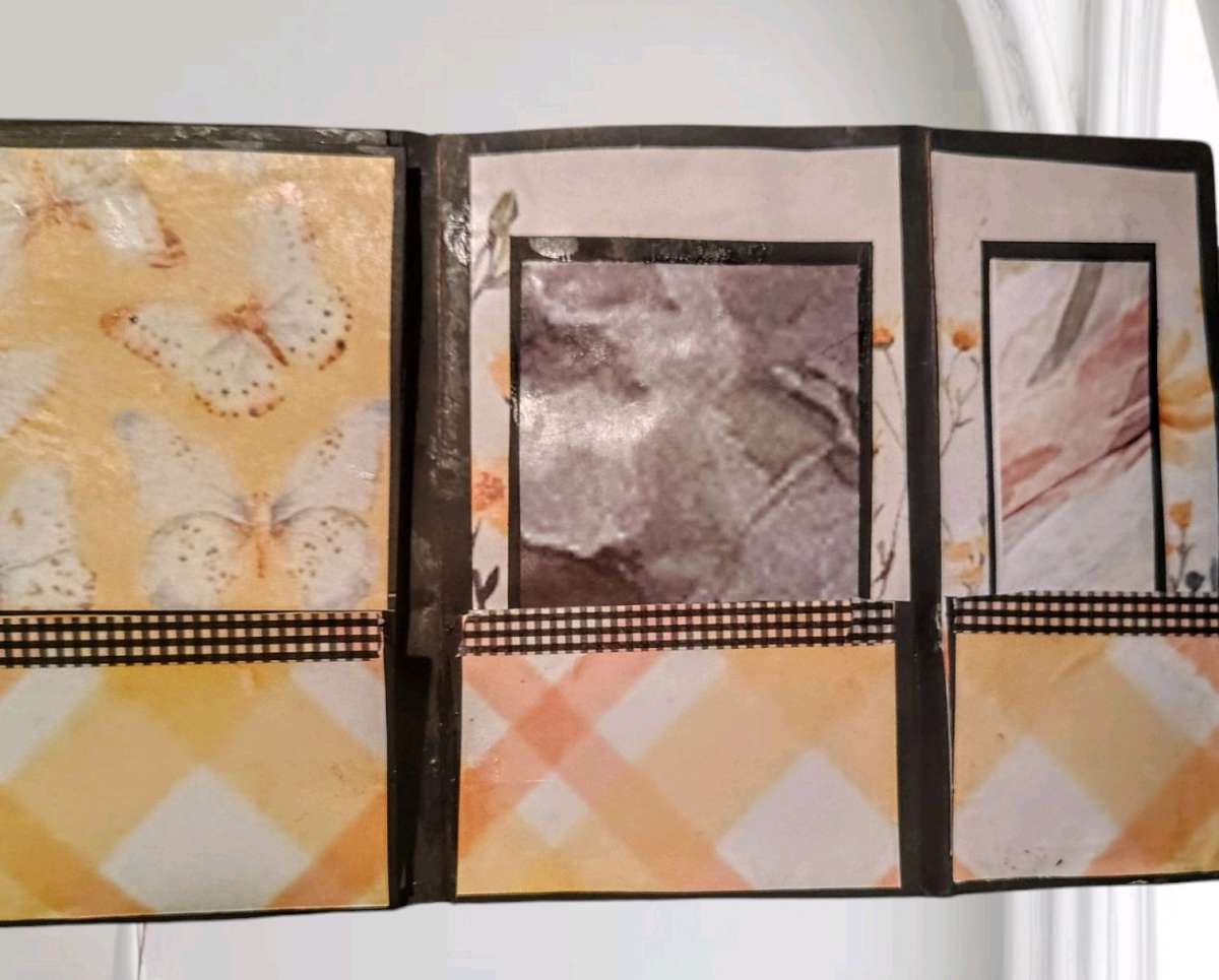 Birds and Butterflies Wallet Style Folio