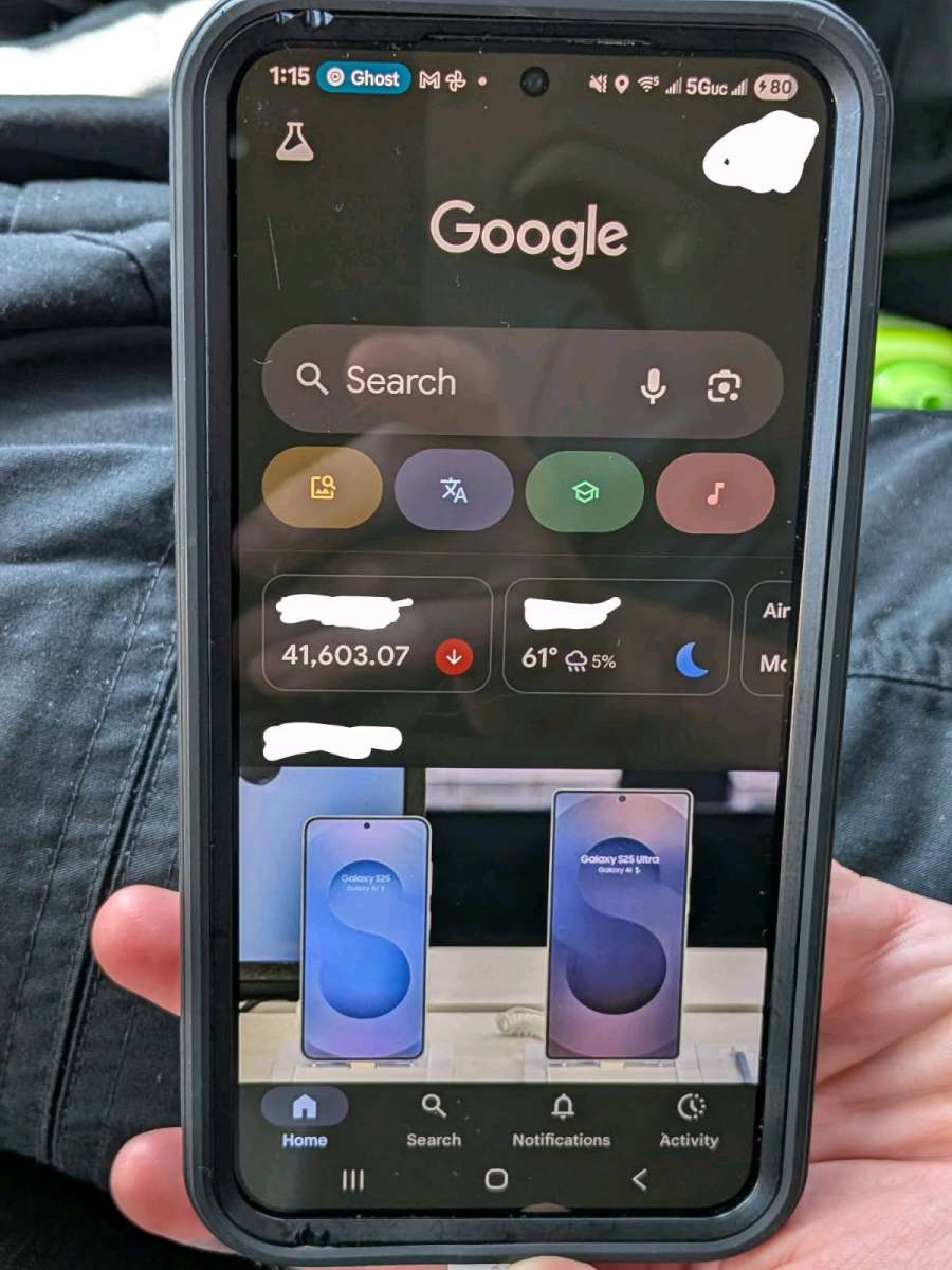 Samsung Galaxy S24 Plus with Otter Box Case