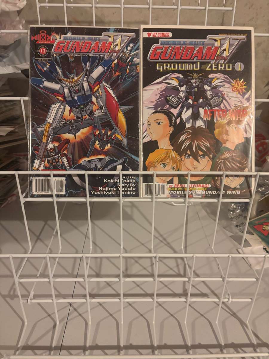 gundam wing comic book