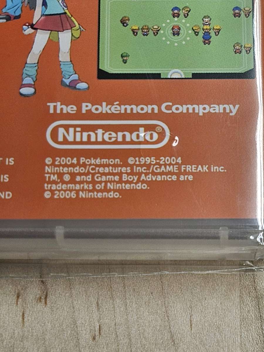 Pokmon Fire Red NEW and SEALED
