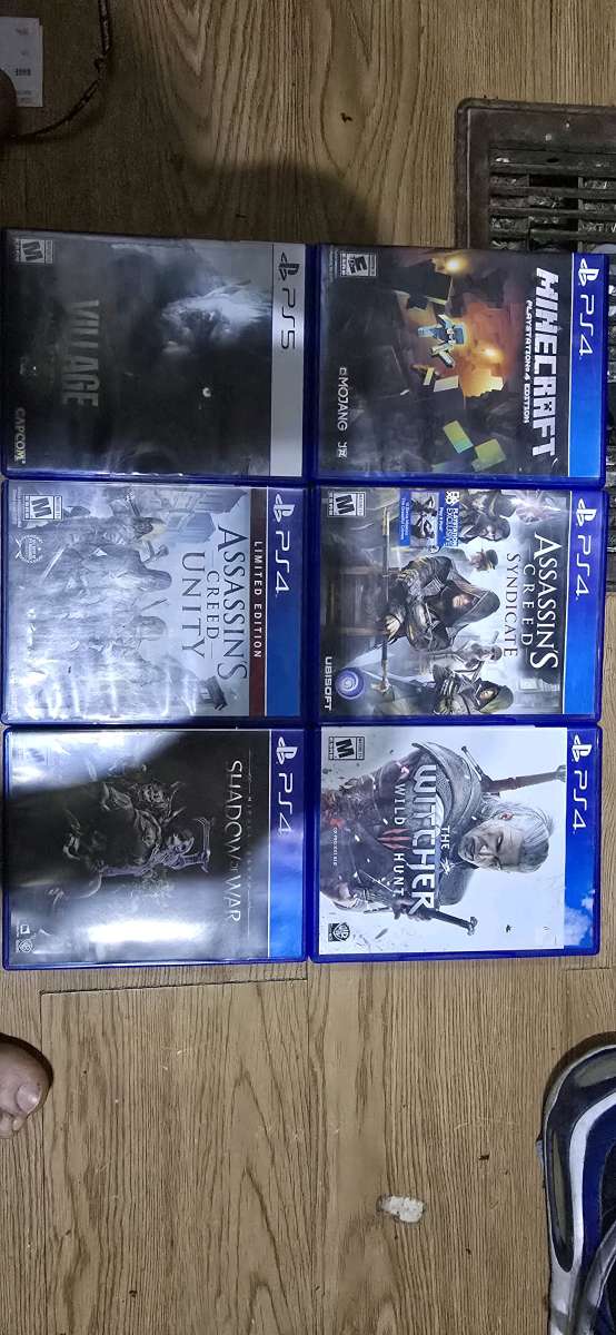 ps5 with 10 games
