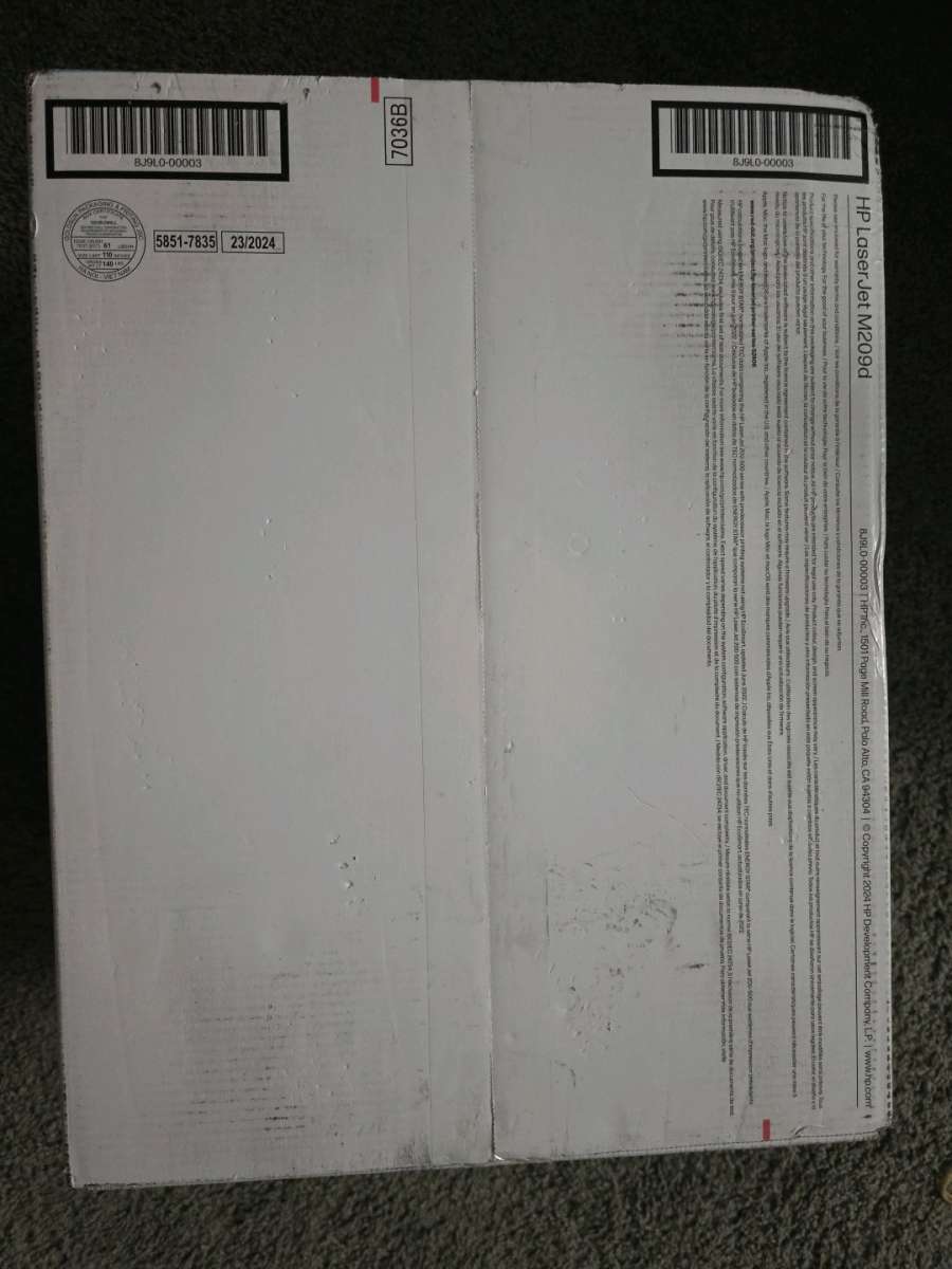 HP LaserJet M209d Printer