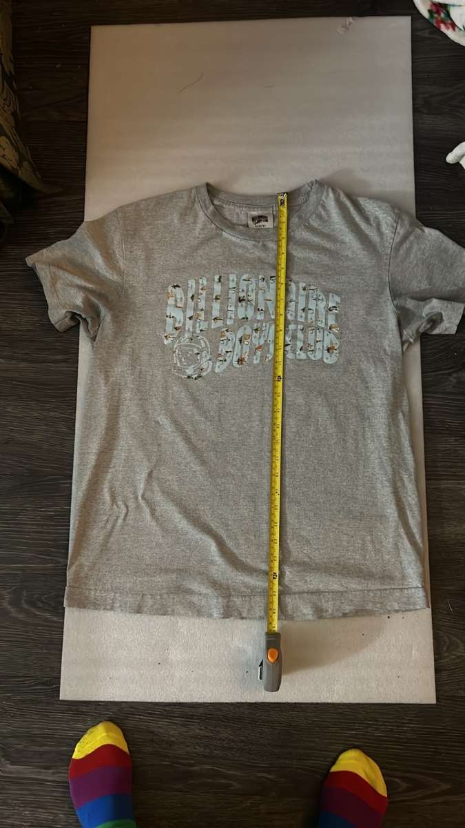 Billionaire Boys Club Gray Printed TShirt Size XL