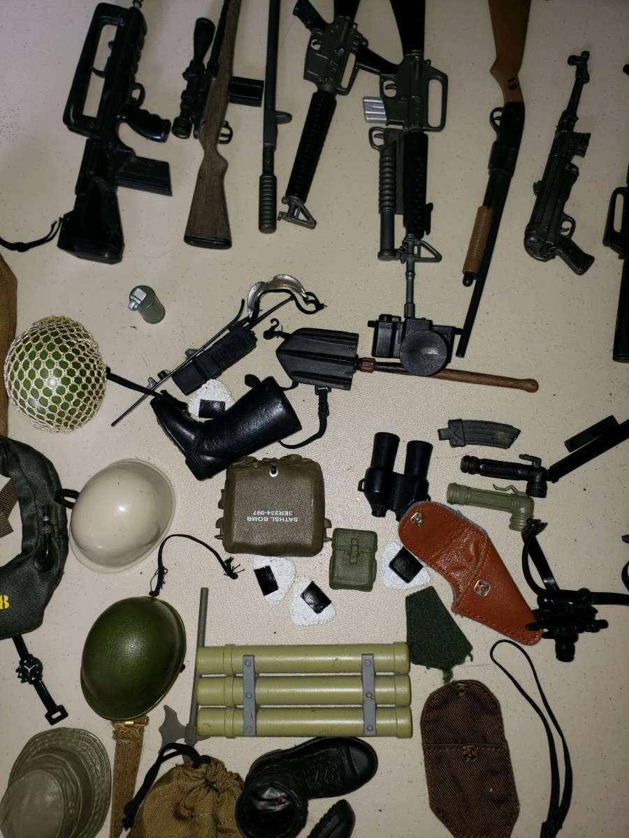 gi joe accessories lot