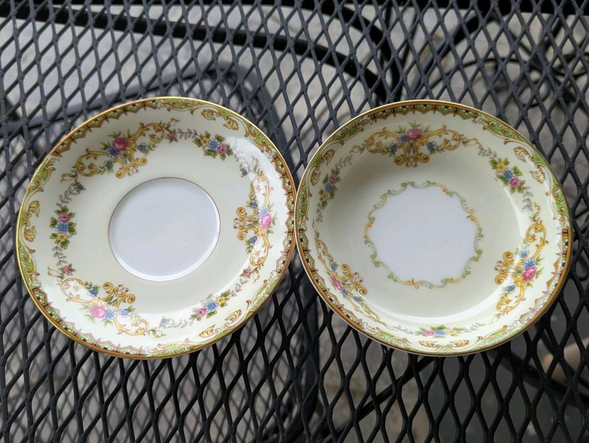 Vintage Noritake China Bowls and Saucers