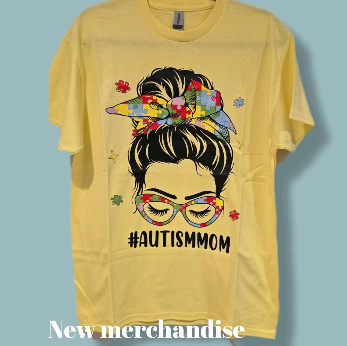 autism t shirt x large