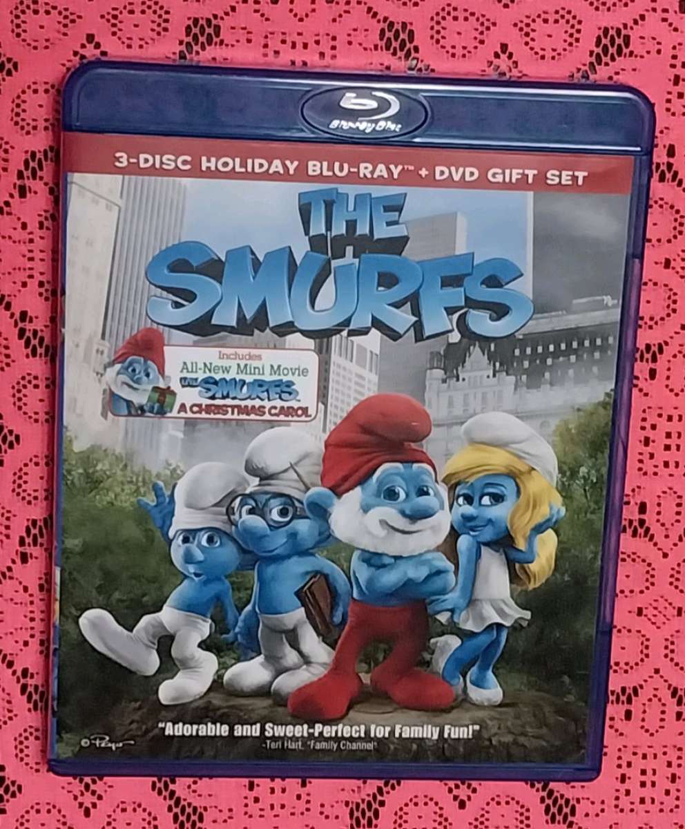 The Smurfs BluRay and DVD