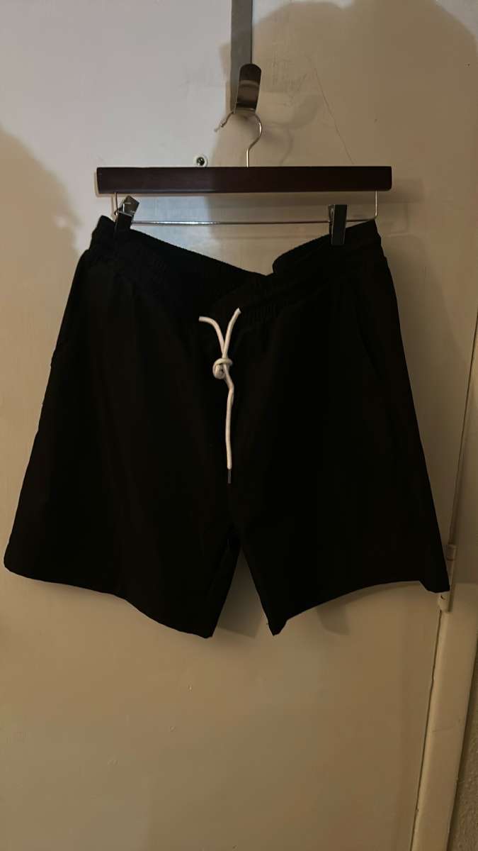 SHEIN Manfinity Black Basic Shorts Size XL