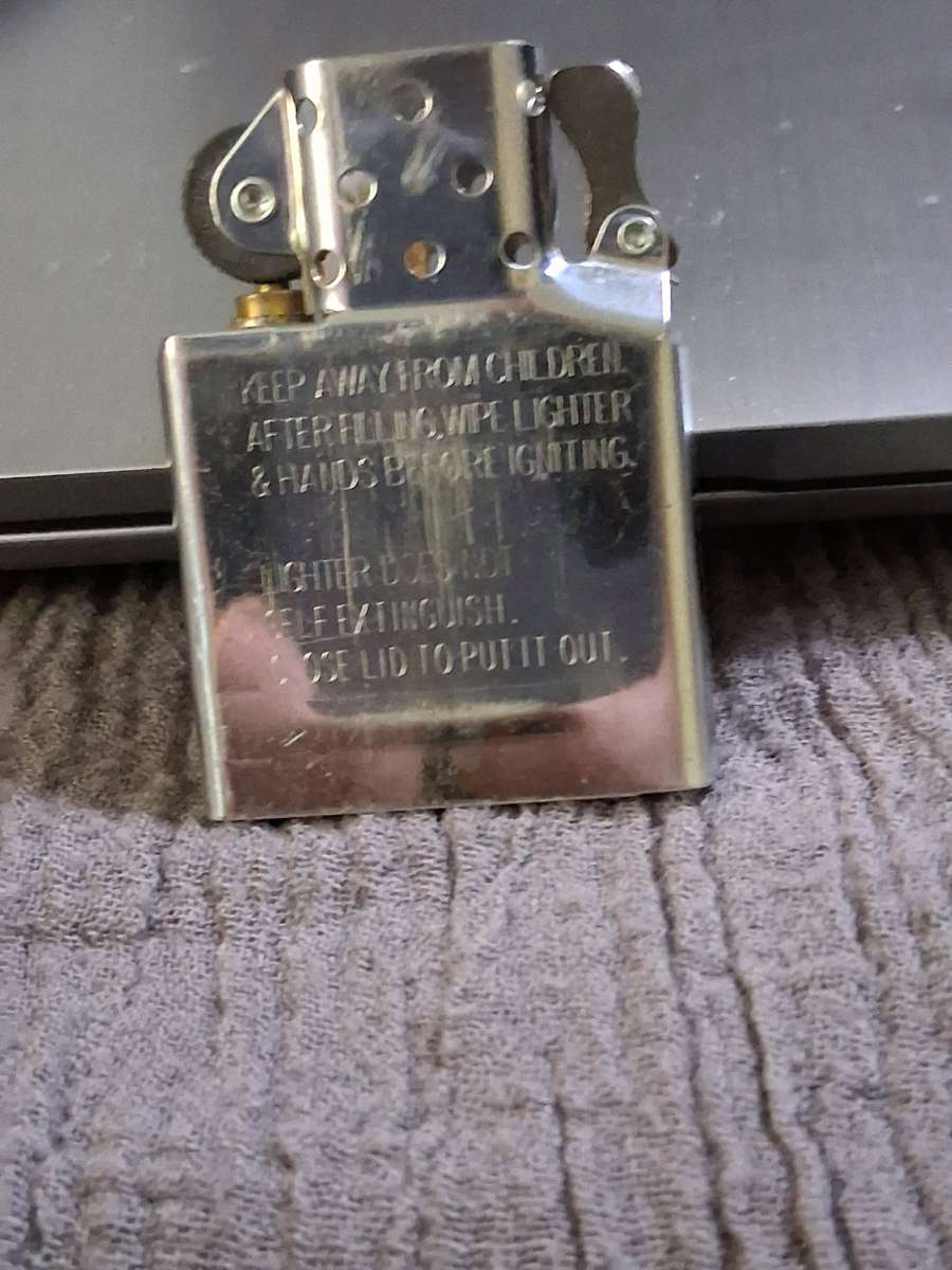 vintage zippo lighter 1984