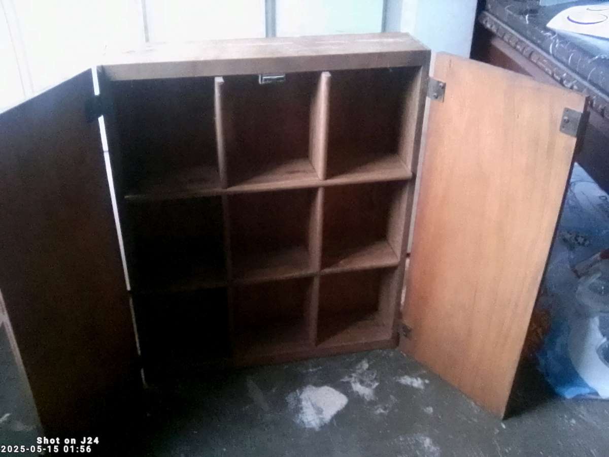 Vintage Coca Cola Wooden Wall Cabinet