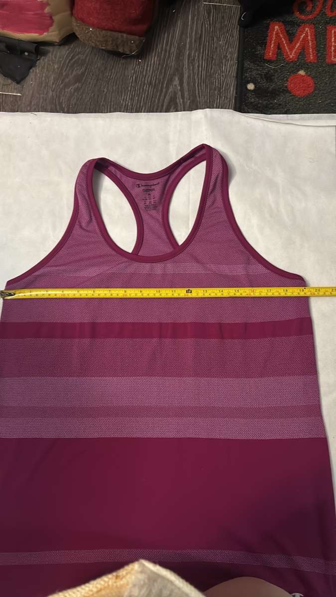 Champion Vapor Striped Running Tank