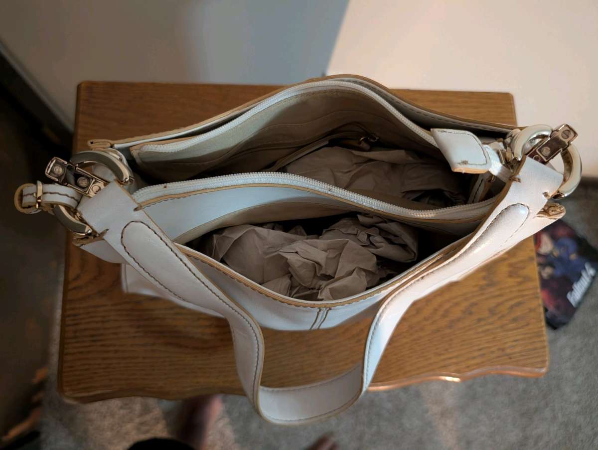 Elegant Cream Handbag