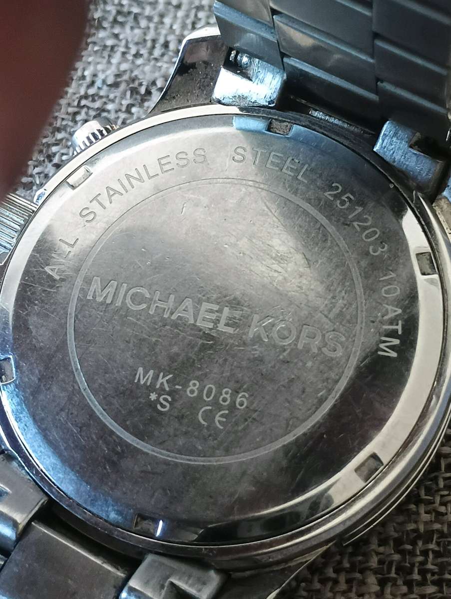 Michael Kors Silver Watch MK8086