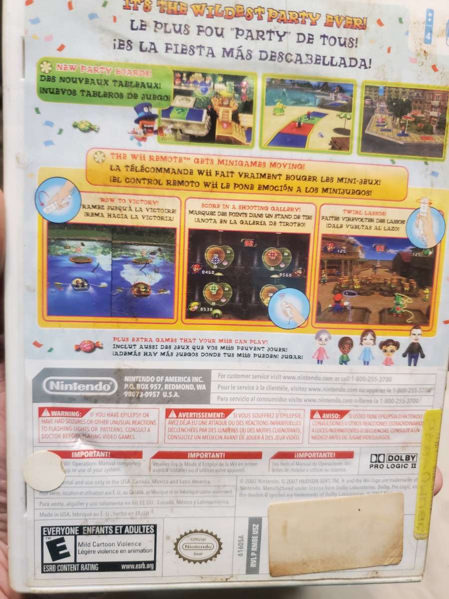 mario party 8 for the Nintendo Wii