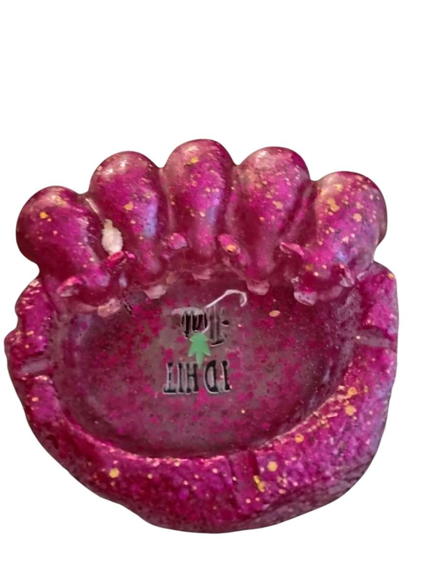 resin piglet ashtrays large