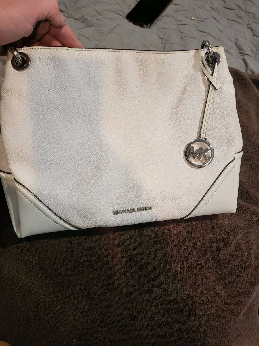 White MK Handbag