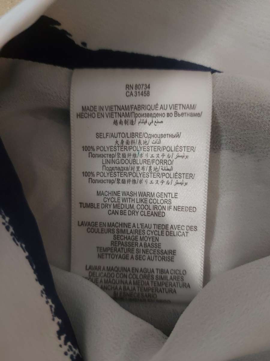 BCBGeneration Nautical BlueWhite Striped Shorts Size 0