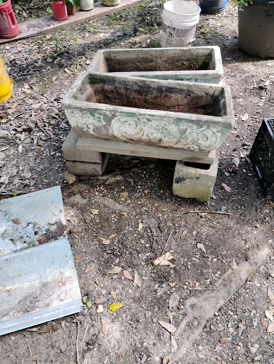 concrete planters