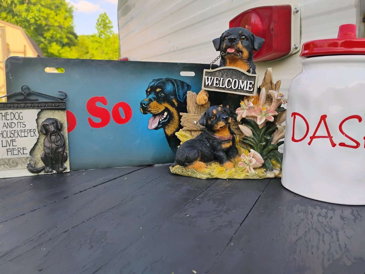 4 pcs set All Dogs Decor