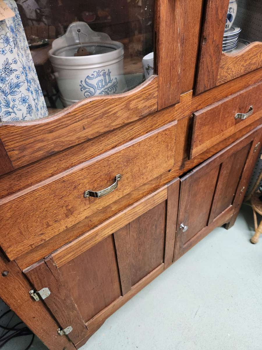 beautiful vintage cabinet or cupboard