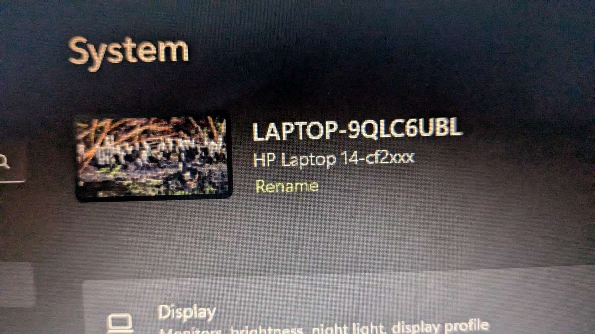 HP Laptop 14 cf2xx