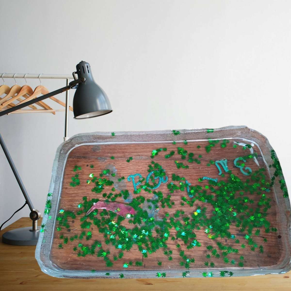 resin pot rolling trays