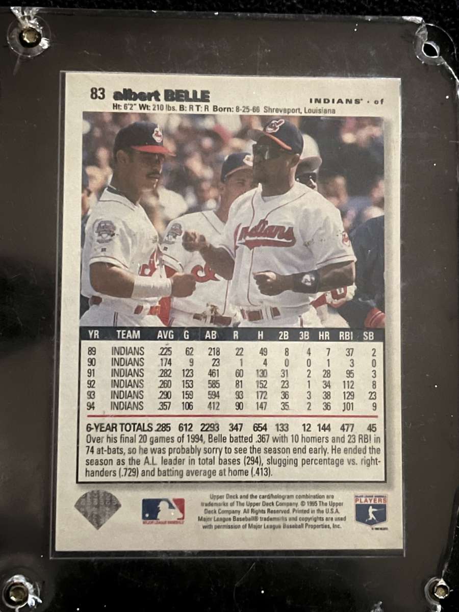 1995 Upper Deck collectors choiceAlbert Belle