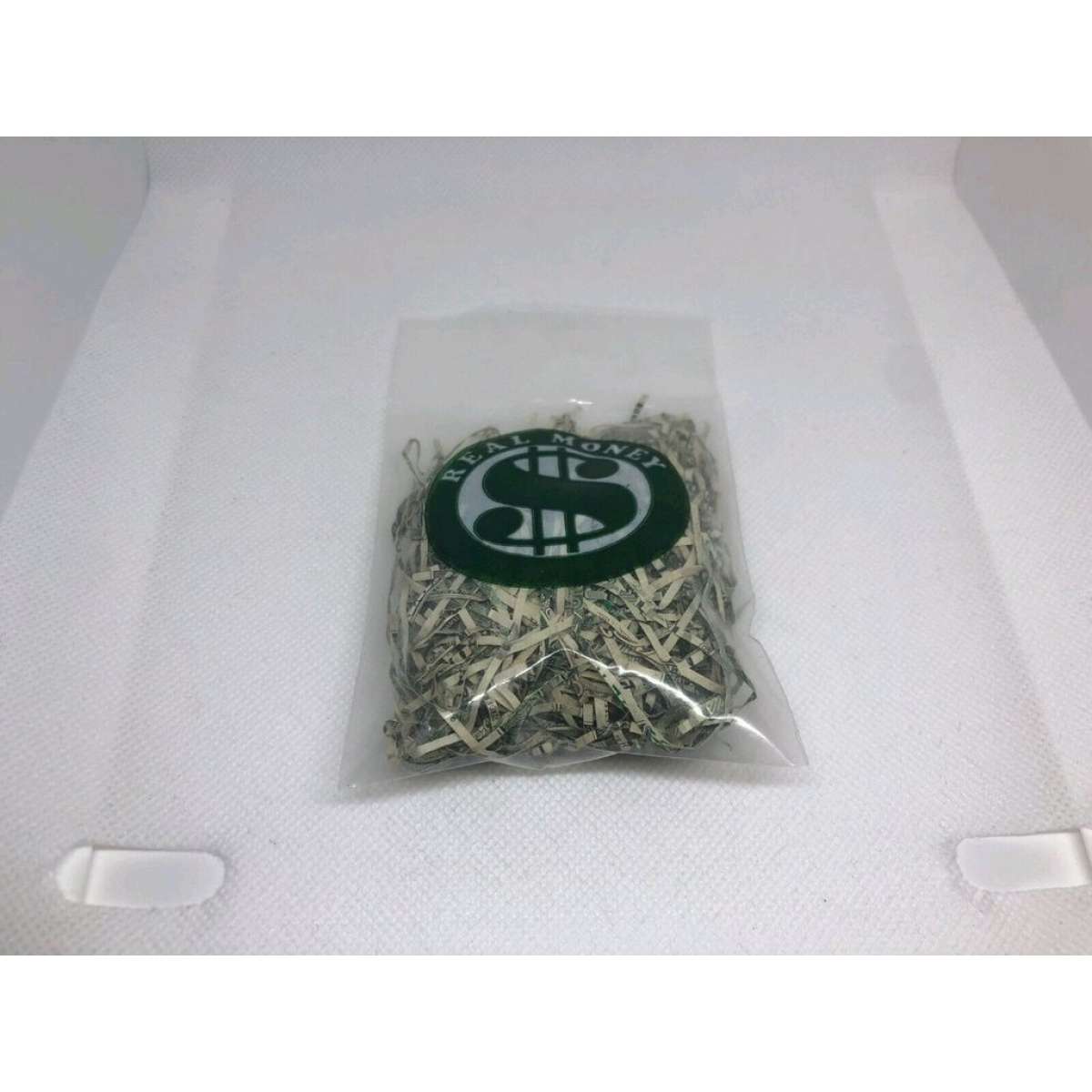 Shredded CASH Money Genuine Currency Bag Prank Bag Gift Gras