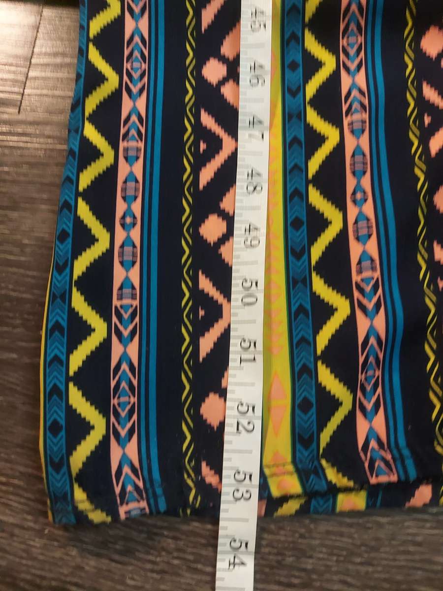 Rainbow Strapless Multicolor Jumpsuit Size S