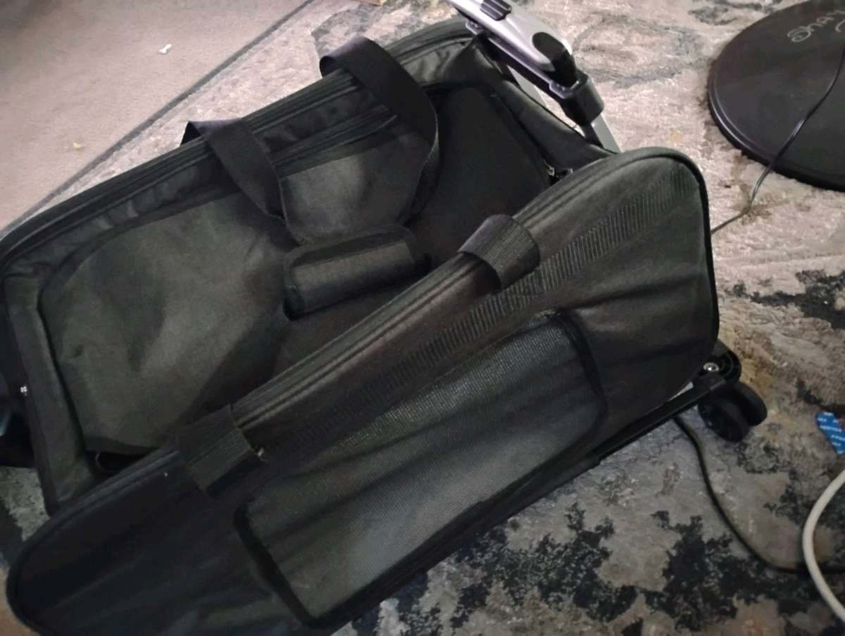 dog carrier and a roller