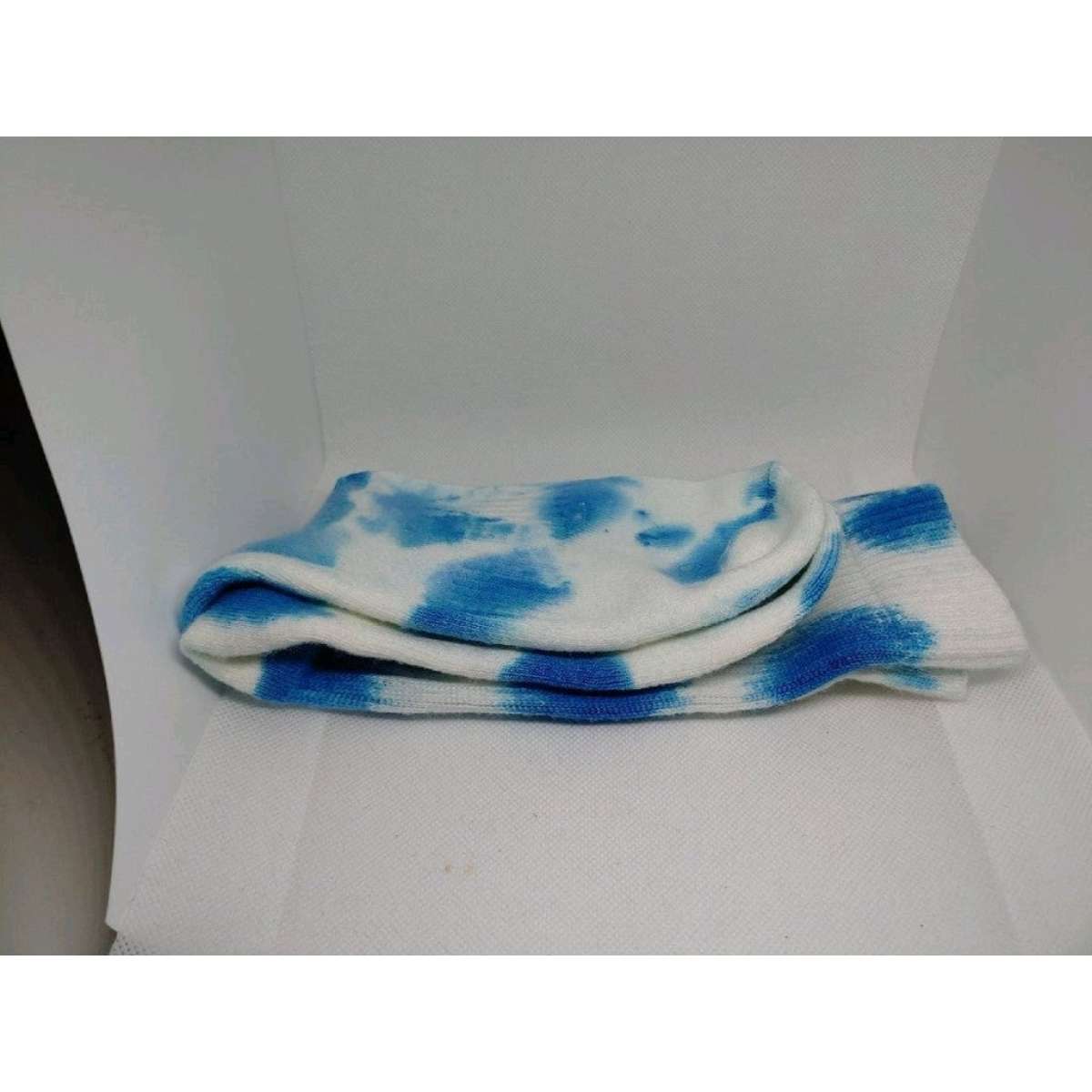 Carolina Blue Crew Tie Dye Socks 1 Pack Pairs Comfort Size M