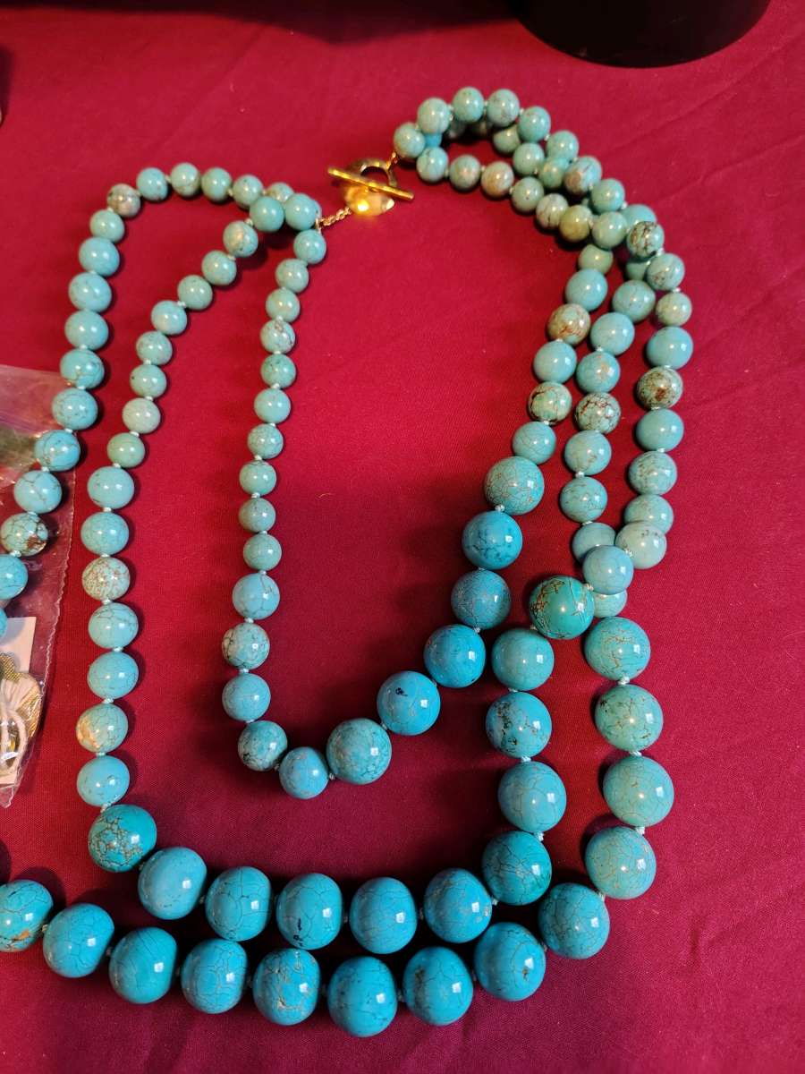 Estate Turquoise Necklace Sonia