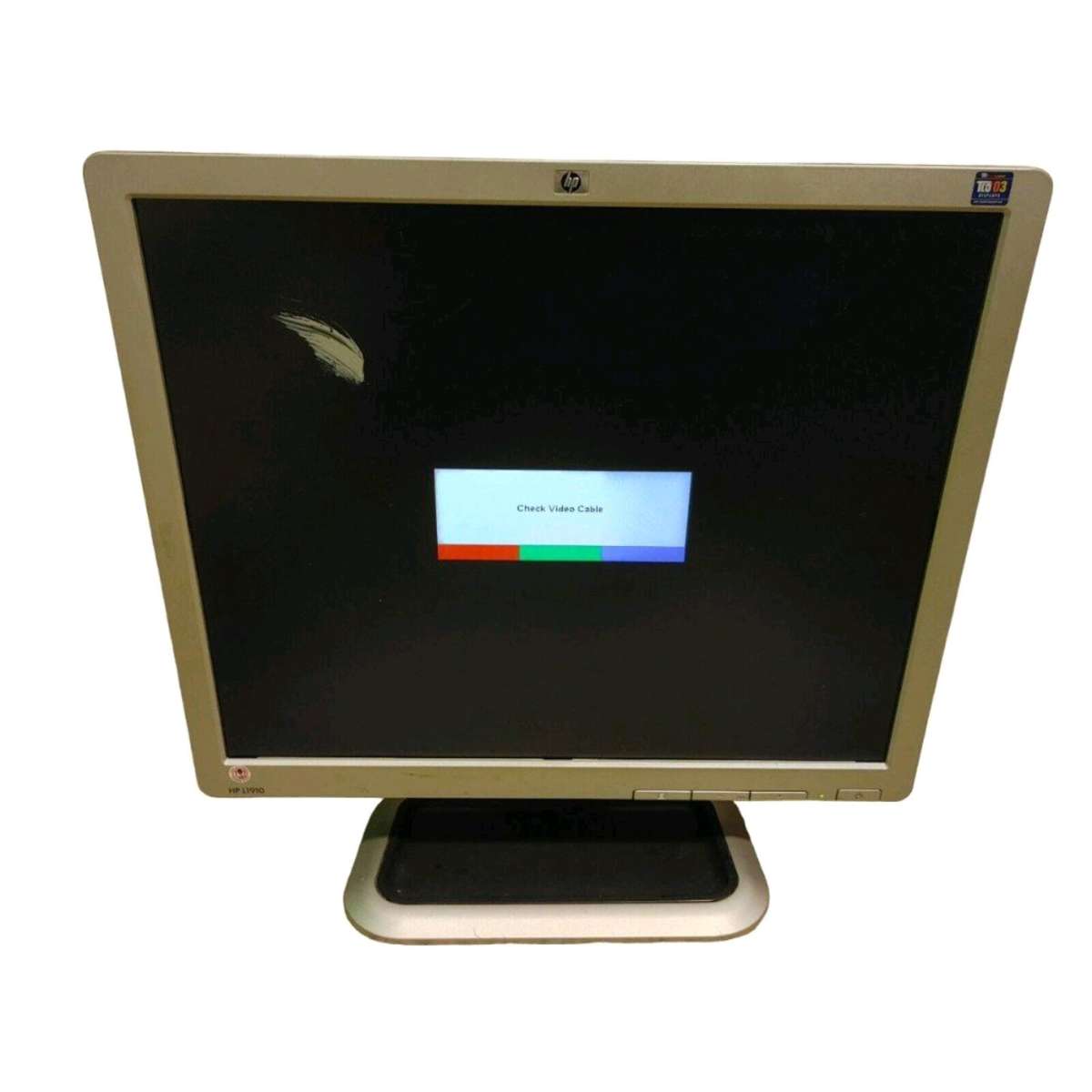 HP L1910 1280x1024 8001 Contrast 19 Flat Panel Screen LCD Mo