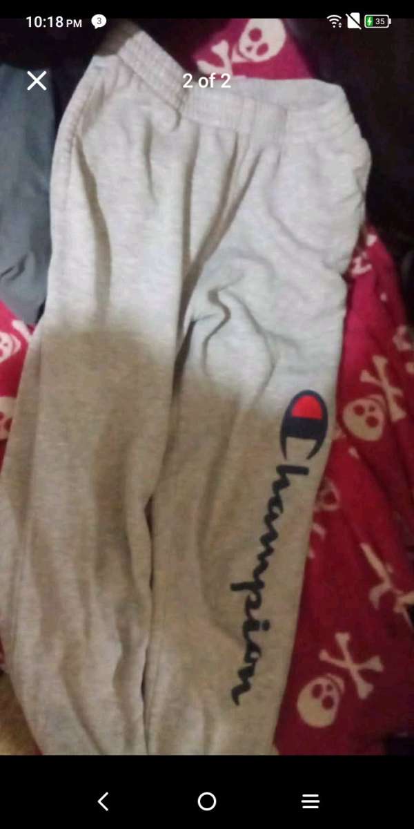 Calvin Klein And Champion Sweatpants