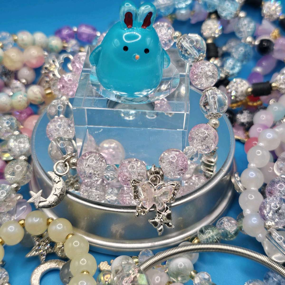 6pcs random Beaded Bracelets Handmade Jewelry for Sale