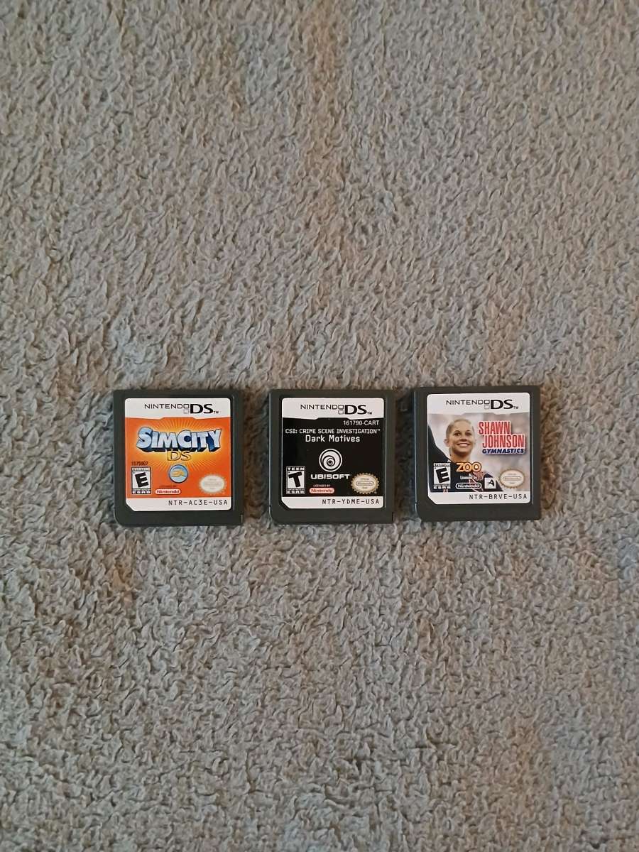 3 Nintendo DS Games for Nintendo DS