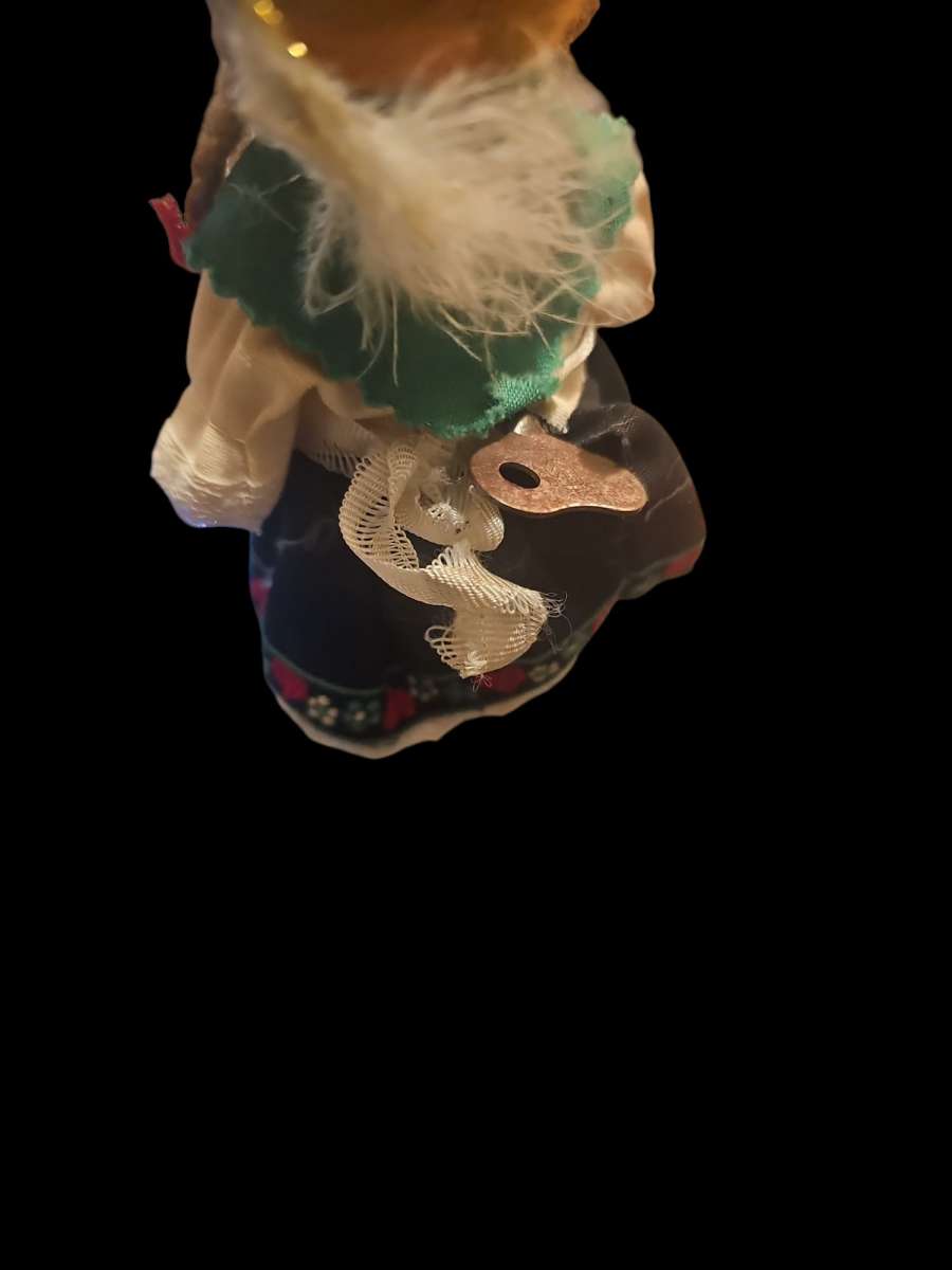 Vintage German Wind Up Doll