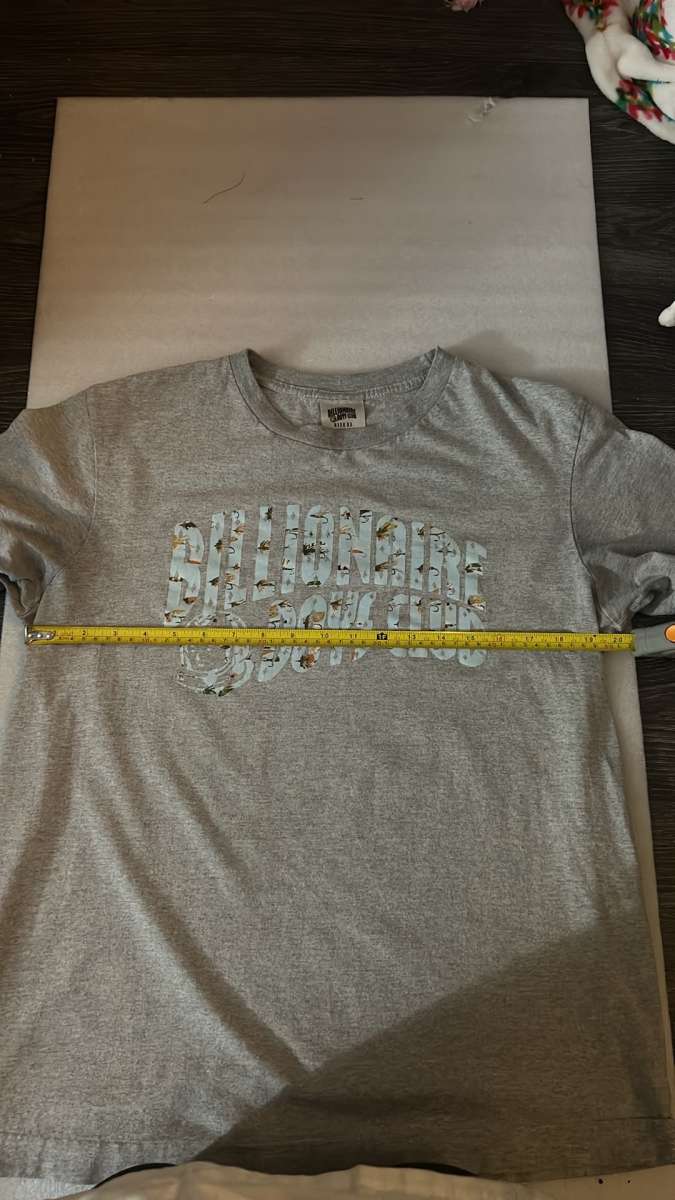 Billionaire Boys Club Gray Printed TShirt Size XL