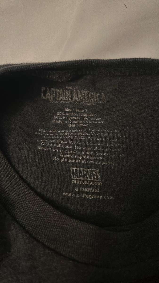 Marvel Comics Captain America TShirt Mens M Short Sleeve Cre