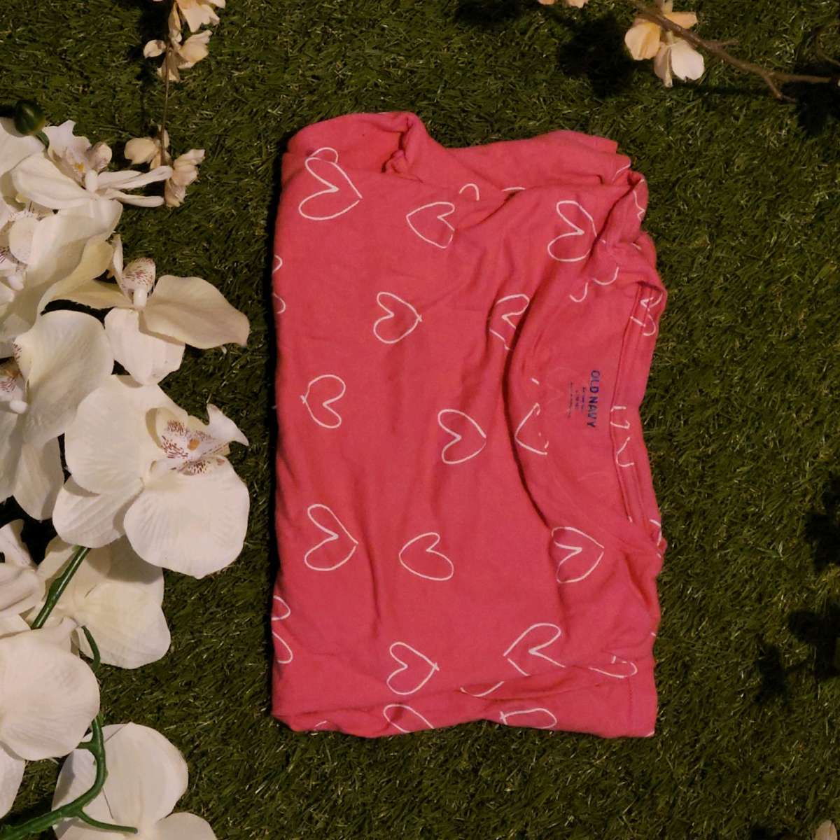 Heart Pattern Long Sleeve Kids Shirt