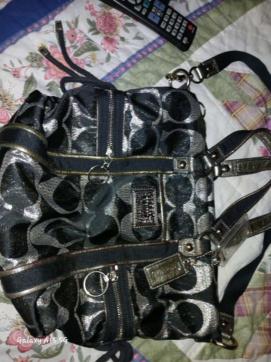 Coach PoppyLurex Tote