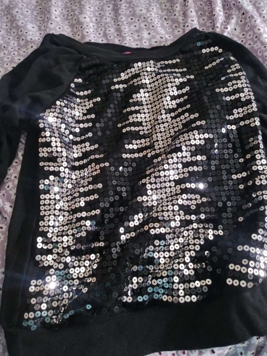 a Sequin top