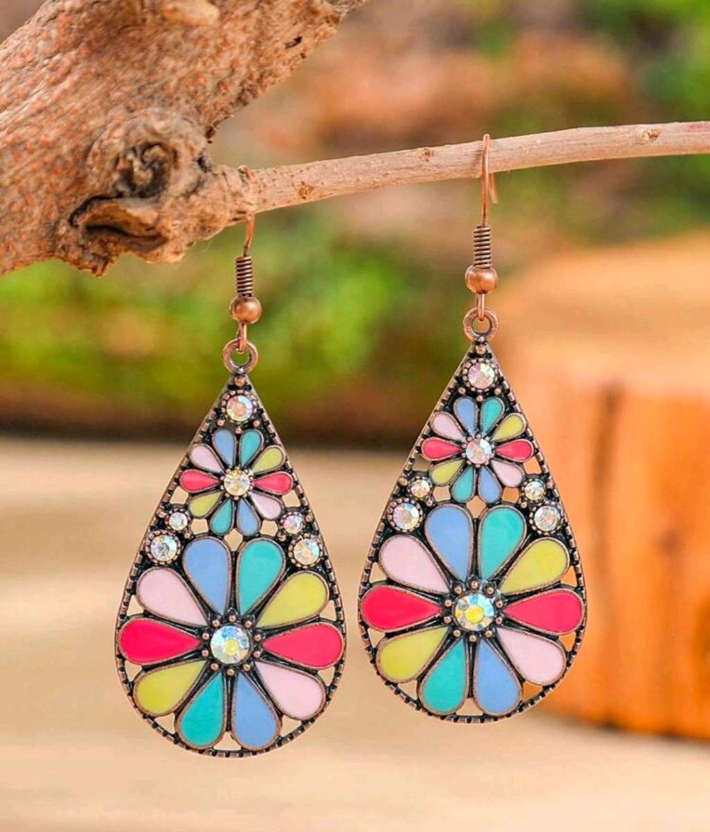 boho earrings