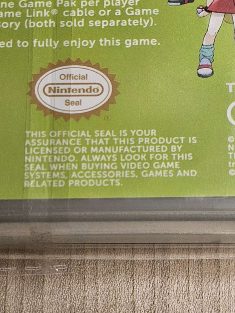 Pokmon Leaf Green NEW and SEALED