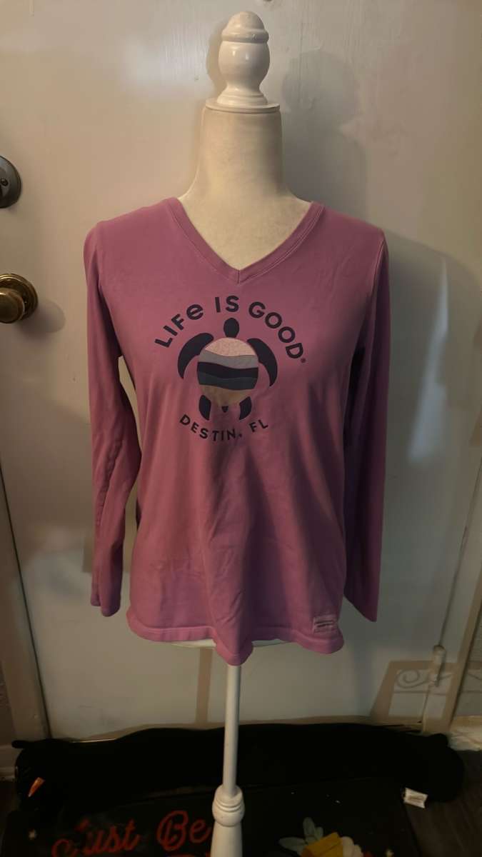 Life Is Good Crusher Tee Size M