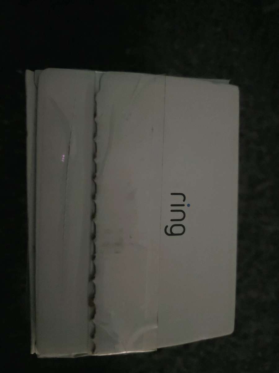 Ring Battery Doorbell And Indoor Cam open seal