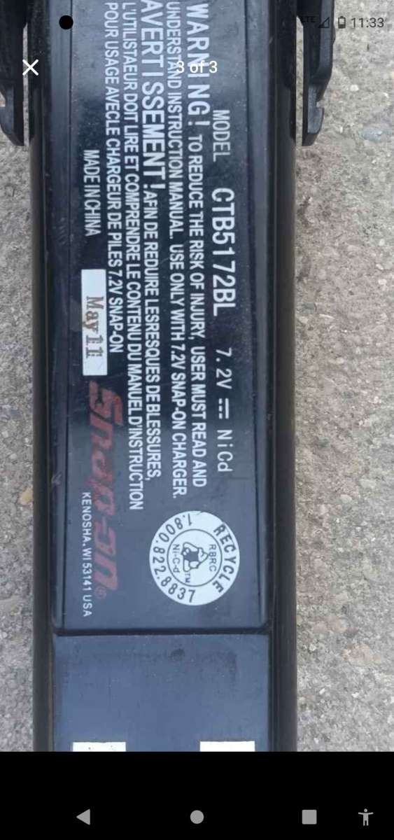 Snap On Drill Screwdriver and Charger