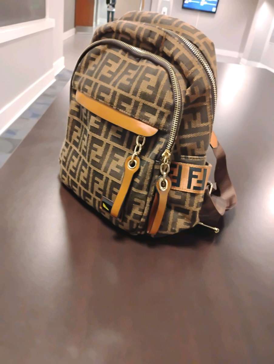 Fendi Mens Zucca Backpack